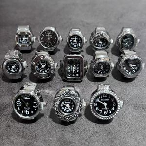 Anillo <span class=keywords><strong>de</strong></span> <span class=keywords><strong>Reloj</strong></span> Digital Minimalista Real <span class=keywords><strong>de</strong></span> Cuarzo para Dedo, Todos los <span class=keywords><strong>Tipos</strong></span>, Chapado en Pintura Negra, Regalo <span class=keywords><strong>de</strong></span> Moda Personalizable - Product Image 6