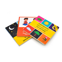 Livres d'apprentissage pour enfants personnalisables avec couverture rigide et impression numérique