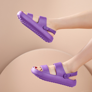 Zapatillas y sandalias planas de playa de verano para <span class=keywords><strong>mujer</strong></span>, zapatillas deslizantes de nuevo diseño para <span class=keywords><strong>mujer</strong></span>, fabricación de zapatos para exteriores - Product Image 6