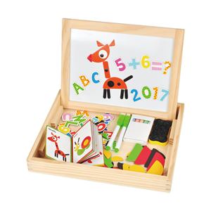 Di alta qualità lettere inglesi pastelli e gomma in legno tavolo da <span class=keywords><strong>disegno</strong></span> su due lati treppiede in legno - Product Image 6