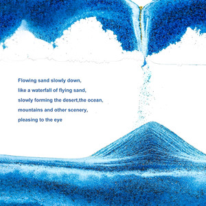 USB-powered DIY 3D di chuyển cát nghệ thuật Bảng Đèn thân thiện với môi ánh sáng điều khiển cảm ứng với màu sắc thay đổi tính năng đơn giản Thiết kế - Product Image 5