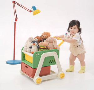 Chariot de marche multifonctionnel anti-retournement pour bébé, avec puzzle intégré, capacité de charge 15 kg, pour 6 mois à 3 ans - Vente en gros usine - Product Image 1
