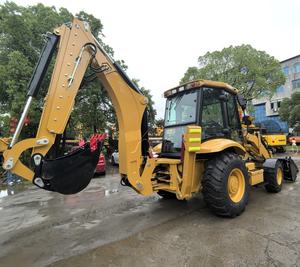 Cargador de ruedas Caterpillar Cat420F usado original en buenas condiciones, retroexcavadora Cat 420F usada a la venta - Product Image 2