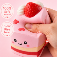 Jouet Squishy OEM Personnalisé en Forme d'Aliment Kawaii, Anti-Stress à Remontée Lente, Jouet à Presser en Mousse, Kit DIY d'Usine, Vente en Gros