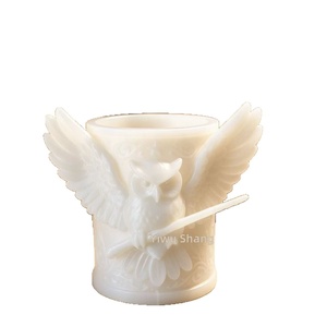 Soporte para bolígrafos con diseño de búho, novedad transfronteriza, superventas, pieza decorativa de arte de escritorio impresa en 3D de material PLA - Product Image 5