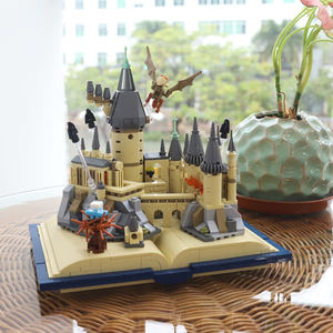 MJI 13010 Mini briques bloc 727 pièces château magique livre <span class=keywords><strong>Potter</strong></span> vue assemblage <span class=keywords><strong>Puzzle</strong></span> bloc de construction ensemble jouet enfants jouet cadeau - Product Image 3