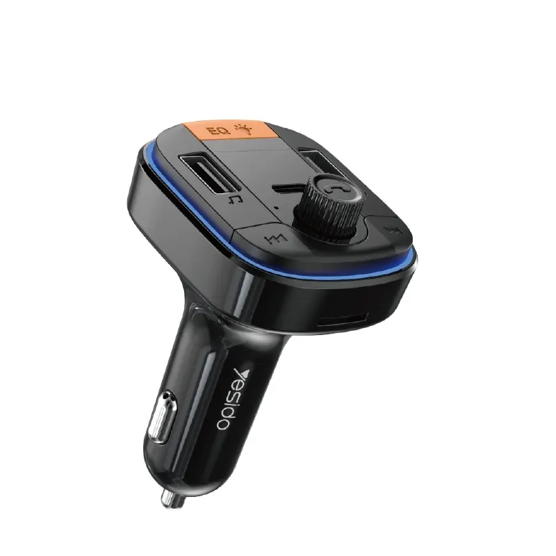 Schnell ladung Smart Dual USB Ports Fahrzeug ladegerät FM Transmitter Mp3 Multifunktions-Auto ladegerät