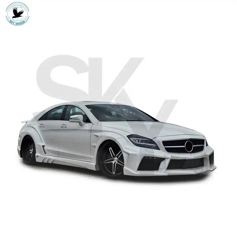 VITT Style ชุดอุปกรณ์แต่งรถสำหรับ Mercedes CLS Class W218 CLS300 CLS260 CLS350กันชนหน้ากันชนหลัง