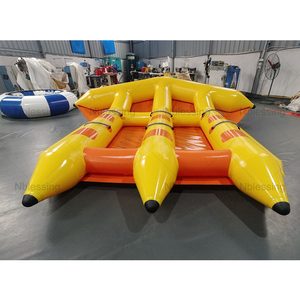 Bateau banane gonflable de sport, tractable, pour sports nautiques, modèle Poisson volant - Product Image 3