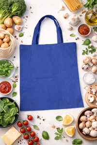 Bolsa de Compras de Algodón Reutilizable con Logotipo Personalizado, Bolsa de Mano de Algodón para el Mercado, Venta al Por Mayor - Product Image 4