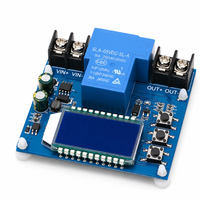 Module de contrôle de charge de batterie XY-CD63L 30A DC6-60V avec écran LCD et protection contre les surtensions et les sous-tensions pour batterie au lithium