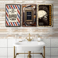 Antique Bar Métal Art Signe Vintage Bière Tin Sign Backyard Bar Plaque Métallique BAR Club Pub Décoration Murale UV Print Tin Plate