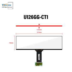 Módulos <span class=keywords><strong>LCD</strong></span> de barra estirada de 12,6 pulgadas, Panel de visualización a juego, placa controladora, Panel táctil con IC capacitivo - Product Image 3