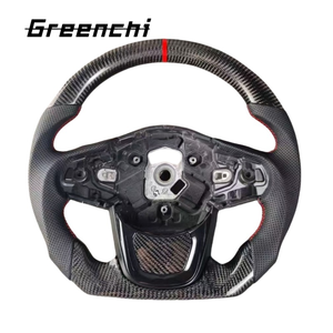 <span class=keywords><strong>Volant</strong></span> de direction en fibre de carbone pour Toyota Supra GR MKV A90 A91 Bull Demon King - Product Image 2