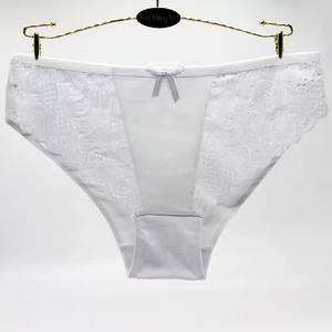 卸売 12枚パック 快適 レディース コットン レース パンティ 格安 カスタムロゴ ブリーフ 下着 女性 XL シームレス 通気性 - Product Image 6