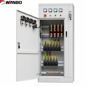 Armoire de distribution d'énergie Wanbo-534 XL21 personnalisée avec 4 compteurs analogiques et disjoncteurs – Armoire de commutation Chine - Product Image 1