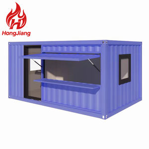 Modularer Vorgefertigter Laden Mobiler Laden-Anhänger 20ft 40ft Maßgefertigter Vorgefertigter Container-Café Gewerbliche Einrichtungen - Product Image 5