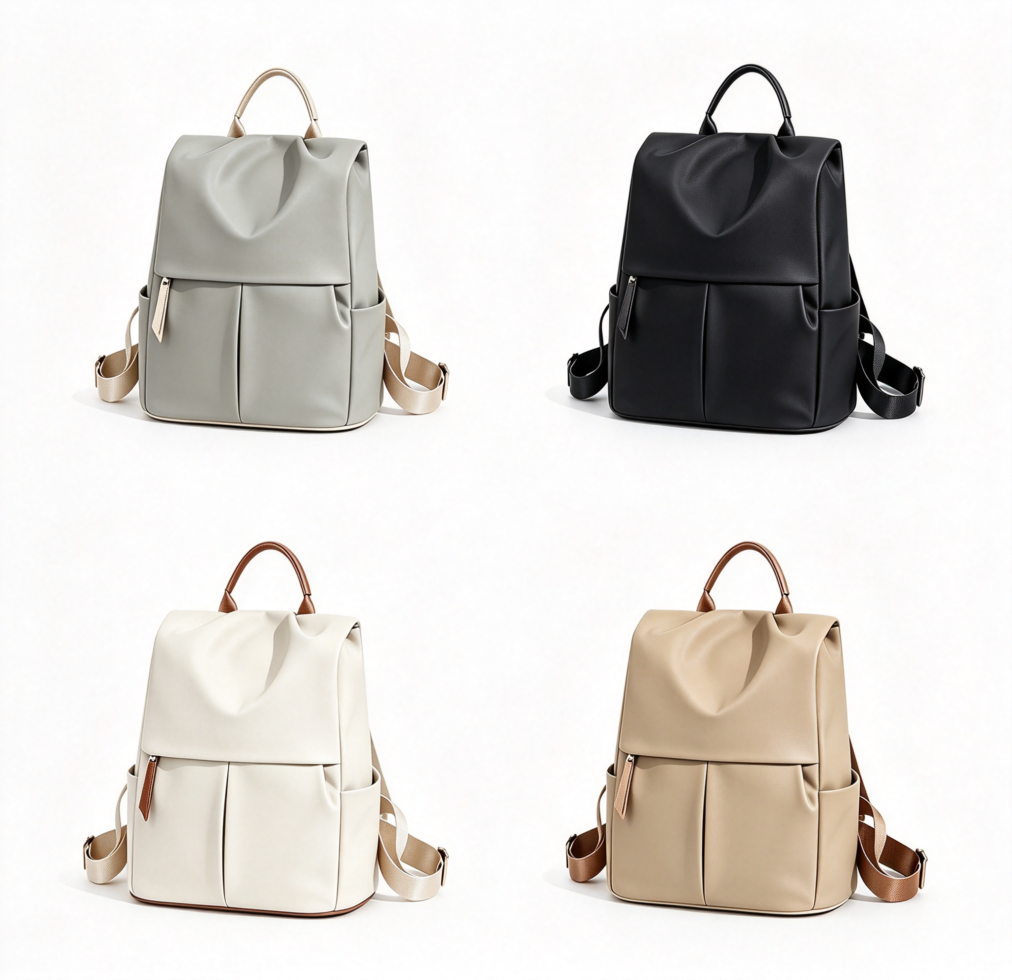 Large Capacity Nylon Oxford Backpack