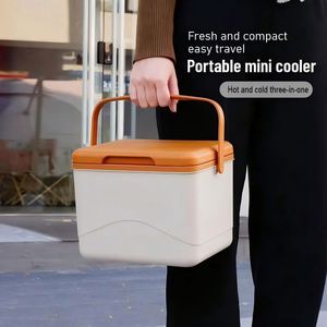 Caja Aislante Pequeña de Plástico de 5L, Enfriador para Regalos del Festival de Medio Otoño, para Coche, Camping al Aire Libre, Conservación de Alimentos Frescos - Product Image 3