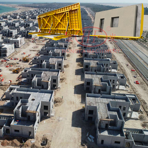 Новые сборные бетонные дома, формовочные машины для изготовления бетонных домов, по низкой цене, сборные бетонные дома, наклонные гипсокартонные панели - Product Image 1