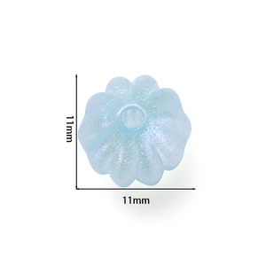 ลูกปัดอะคริลิคหลากสี 8 มม. DIY อุปกรณ์ทำเครื่องประดับสำหรับสร้อยข้อมือสร้อยคอวัสดุงานฝีมือสำหรับเด็ก - Product Image 5