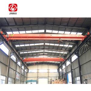 Tugas tinggi siklus 1 3 5 10 16 20ton Peralatan bengkel girder tunggal kerekan listrik jembatan derek atas - Product Image 4