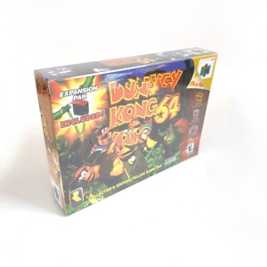 Top Quality Kong 64 Box Thick Cardboard with Tray <b>Game</b> Cartridge Replacement Box for N64 - Product Image 3