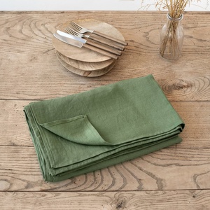 <b>Table</b> Runner Natural 100% Pure <b>Linen</b> Tablecloth Washable French Flax for Spring Dining <b>Table</b> Daily Use Wholesale Custom Size - Product Image 2