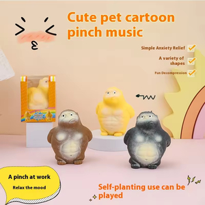 ของเล่นบีบลดความเครียด Jincan TPR ของเล่นบีบสำหรับเด็ก ของเล่นบีบยางซิลิโคนรูปลิงกอริลลา ของเล่นบีบคลายเครียด - Product Image 5