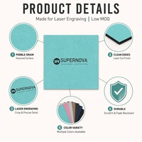 Étiquette en cuir gravée sur mesure, Produits en cuir gravés pour la gravure, Gravure sur cuir, Cuir à graver
