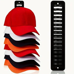 Hat Organizer Baseball Cap Rack Plastic <b>Storage</b> Wall Mounted Removable Display Stand For Clothing Organizing - Product Image 1