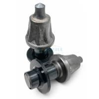 Dents de coupe pour décapeuse routière C50 haute performance, pointes en carbure de tungstène pour le fraisage d'asphalte, la réparation routière et l'élimination de revêtements.