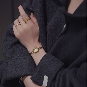 <span class=keywords><strong>Montre</strong></span> en or à <span class=keywords><strong>quartz</strong></span> ultra-fine, petite, carrée, creuse, de style distinctif, bleu Aurora, écologique, pour femmes - Product Image 1