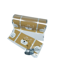 Film plastique laminé BOPP/CPP imprimé, motif personnalisé, haute qualité, résistant à l'humidité, excellente étanchéité thermique, rouleau de film d'emballage