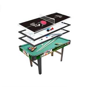 92,5x51 см многофункциональный деревянный игровой стол пинг-понг хоккейный Бильярд 4 в 1 стол