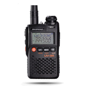 Baofeng-Walkie Talkie Amateur, Transmisor de Radio de Aficionado, VHF, UHF, Radio CB, Transceptor de Caza UV3R, Portátil, con Radio de Aficionado, UV3R, 1 Unidad, 2 Unidades, 1 Unidad - Product Image 2