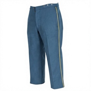 Custom Men's Work <b>Pants</b> 34W x 32L Flat Front Stain Resistant Comfortable Workwear American Reproduction Trousers - Product Image 2