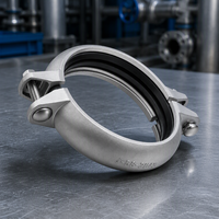 Raccord rainuré 304 PN10 DN50 à 150, OEM, joint EPDM, pour alimentation en eau et protection incendie, connexion rainurée pour tuyaux