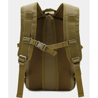 Mochila Impermeable Oxford QXMOVING para Hombre y Mujer, 25L, Estilo Militar, para Viajes, Senderismo, Camping, Resistente