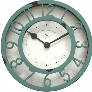 Luxe Métal Horloge Murale Vintage Antique Home Decor Fer Aiguille Meilleure Catégorie Nouvelle Vente En Gros Art Déco Abstrait Unique Face - Product Image 1