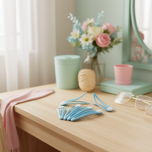 Base decorativa per fermagli per capelli ILAN da 5 cm, 6 pezzi, per bambini e donne - Product Image 3