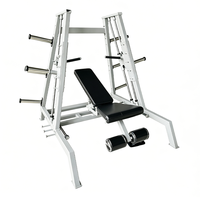 Lofit Station de presse verticale réglable à charge par disques pour pectoraux et bras, avec rails de guidage double, pour usage commercial en salle de sport, entraînement du haut du corps