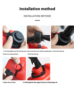 Nouvelles bidons en plastique Linda Epa <span class=keywords><strong>Erp</strong></span> pour carburant, jerrycan de 3L pour <span class=keywords><strong>moto</strong></span>, conteneur d'essence et d'huile - Product Image 6