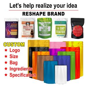 สลิมมิ่งนอนหลับชาเร็วปราศจากคาเฟอีนและความงามโพลีฟีนอลสูงการดีท็อกซ์ใดๆผสมผสานของส่วนผสมความงามจากธรรมชาติทั้งหมด - Product Image 6