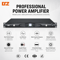 Amplificateur de puissance 2 canaux classe D 2*3000W OEM ODM, amplificateur en rack 1U pour système audio professionnel