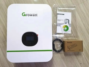 Inversores Solares Híbridos Growatt de Alta Tensión de 3kw, 5kw, 6kw, 10kw y 15kw para Uso Doméstico, Personalizados al por Mayor - Product Image 2