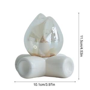 Lámpara de Mesa con Diseño de Fuego de Leña, Luz Nocturna Vintage, Estética y Realista, Lámpara de Noche para Mesita de Noche o Escritorio, 2 Modos, para Dormitorio, Habitación Infantil o Guardería - Product Image 6