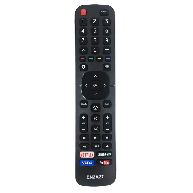 High Quality ABS Remote Control EN2A27 for Hisense HD Smart TV Fixed Code