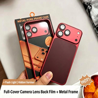 Façonner d'autres modèles de téléphones portables pour qu'ils ressemblent au 18Promax, avec un cadre en alliage d'aluminium, un panneau arrière en métal, un film protecteur d'écran en verre