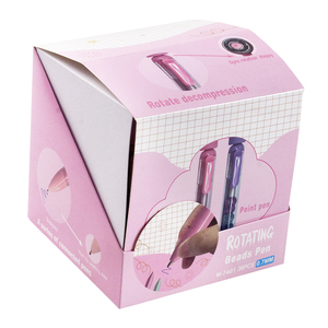 O & Q luxe Kawaii mignon Design patte de <span class=keywords><strong>chat</strong></span> 0.7mm stylos à bille encre noire et bleue stylos rotatifs ensemble cadeau pour l'écriture - Product Image 6